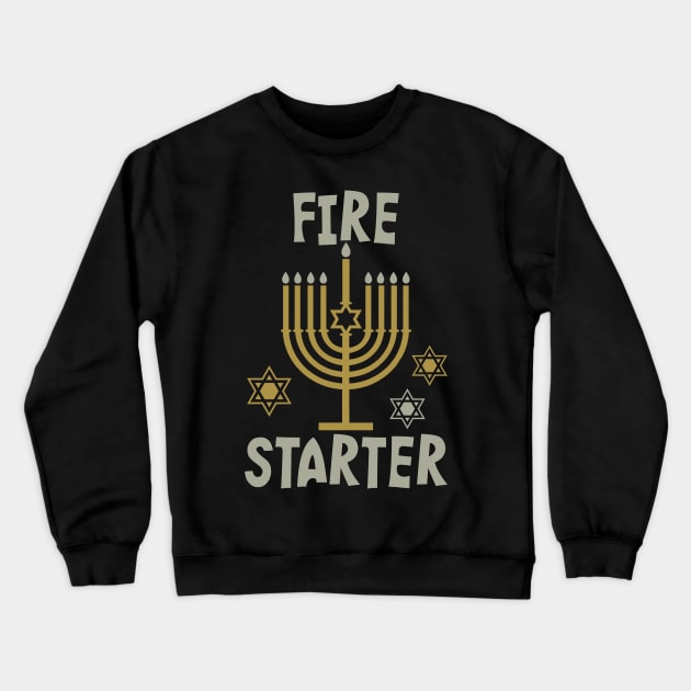 Fire Starter Crewneck Sweatshirt by PeppermintClover